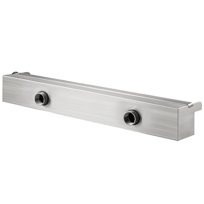 Vevor Waterfall Pool Fountain Rektangulär & Led Strip Light 23,6" X 4,5" X 3,1