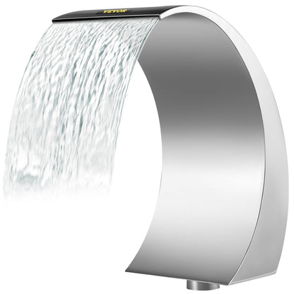 Pool water fountain stainless steel pond garden swimming pool waterfall fountain
