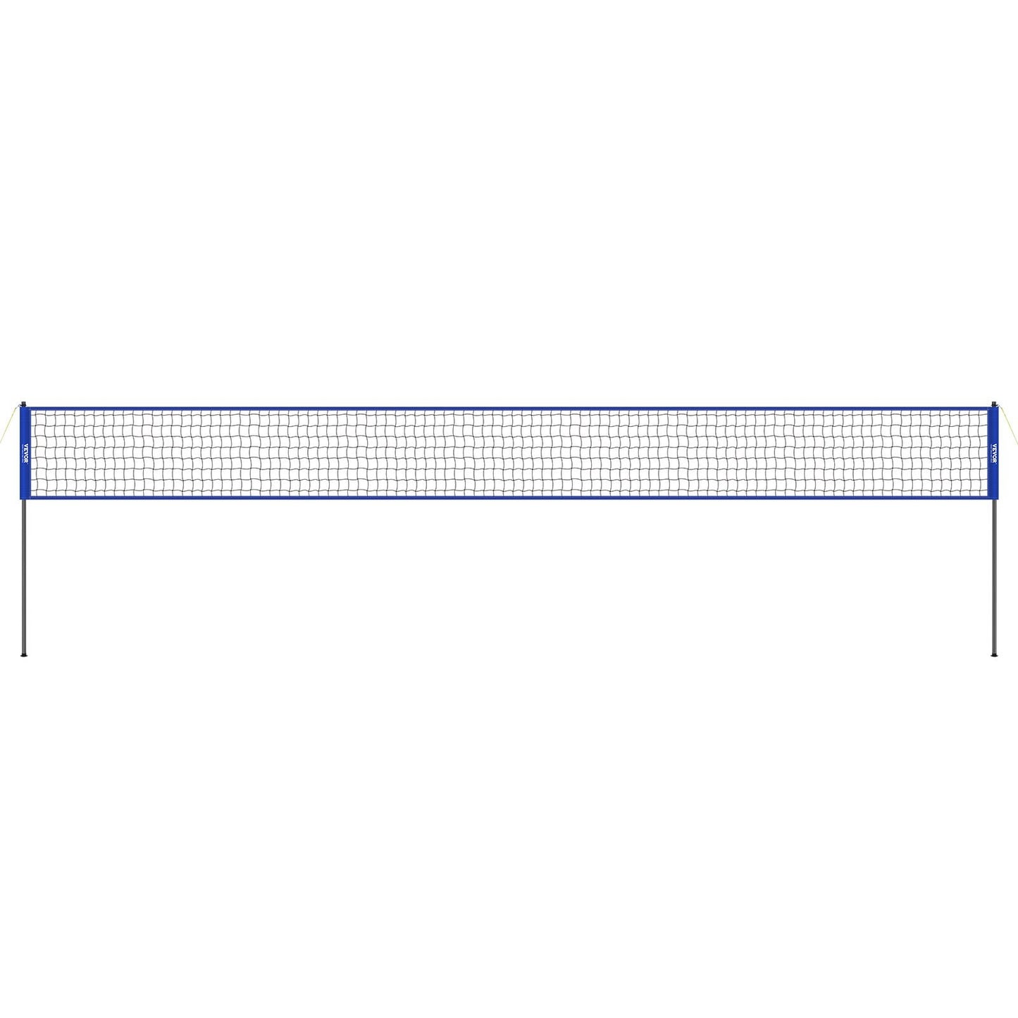 Utomhus bärbart volleybollnätsystem, Stålstolpar med justerbar höjd, Professionell volleybollsats med PVC-volleyboll, pump, bärväska, Heavy Duty volleybollnät för bakgård, strand, gräsmatta