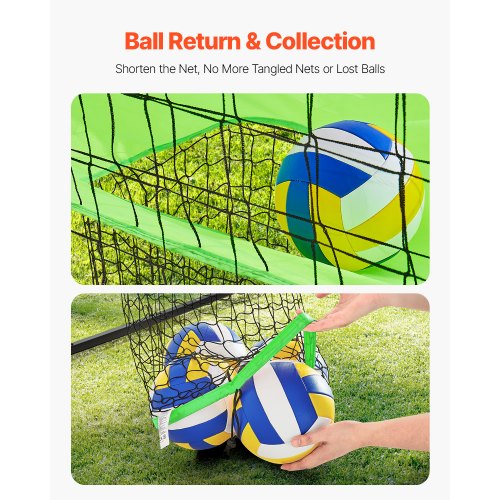 Volleyboll Träningsnät System Bärbar Träningsutrustning Inomhus Utomhus
