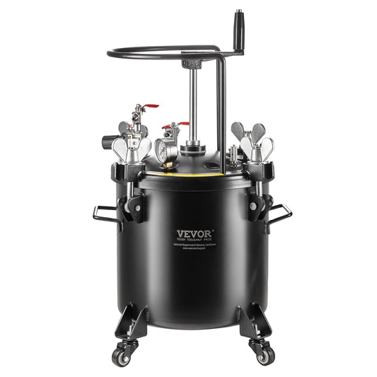 Sprayfärg tryckkärltank 20L/5gal med hjul Läckreparations tätningsmedel