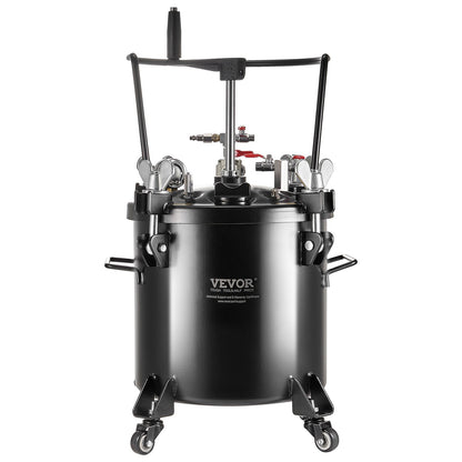 Sprühfarbe Druckbehälter Tank 20L/5gal mit Rädern Leck Reparatur Dichtmittel