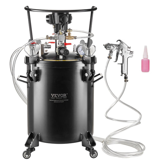 Spray Paint Pressure Pot Tank 30 L/7,5 gal Helautomatisk omrörning 70 psi