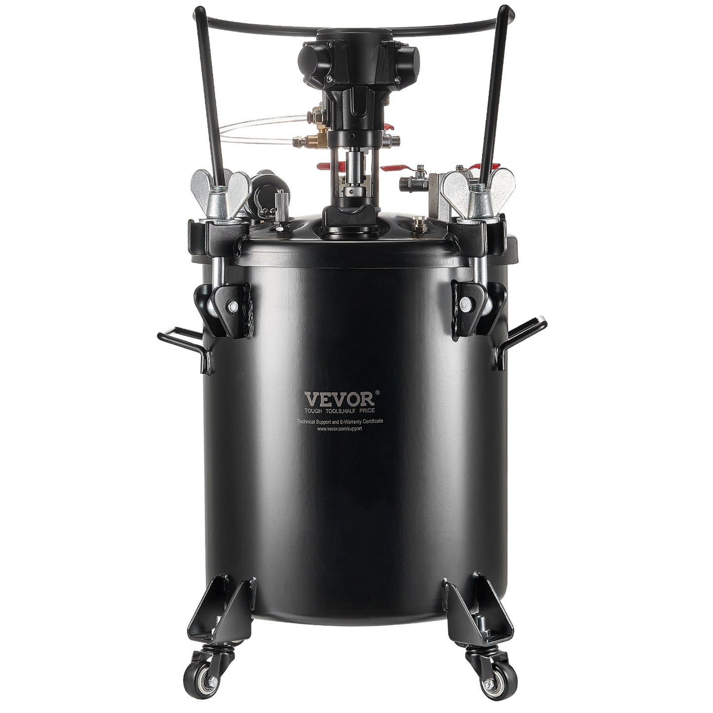 Spray Paint Pressure Pot Tank 30 L/7,5 gal Helautomatisk omrörning 70 psi