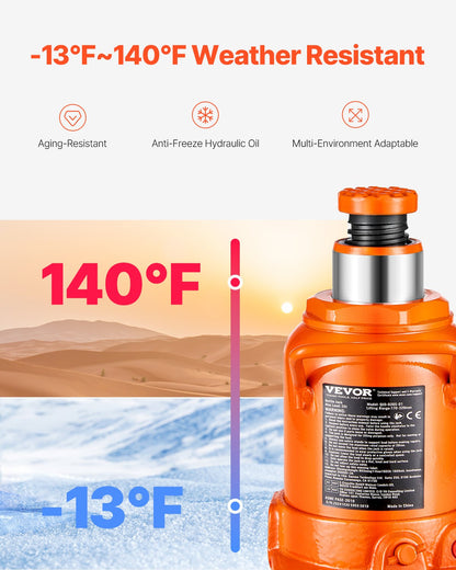 Hydraulic Bottle Jack 20 Ton Manual High Lift Car Workshop