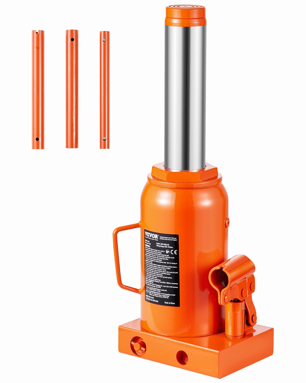 Hydraulic Bottle Jack 30 Ton Manual High Lift Car Workshop