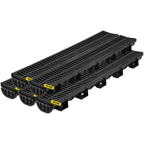 Driveway drainage channel, drainage kit for plastic grating - 5.8 | EU