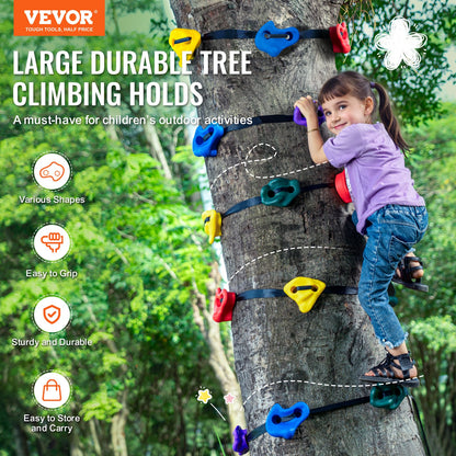Ninja Tree Climbing Kit 20 Tree Climbing rymmer 6 spärrband utomhus