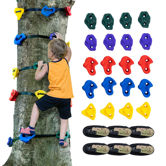 Ninja Tree Climbing Kit 20 Tree Climbing rymmer 6 spärrband utomhus