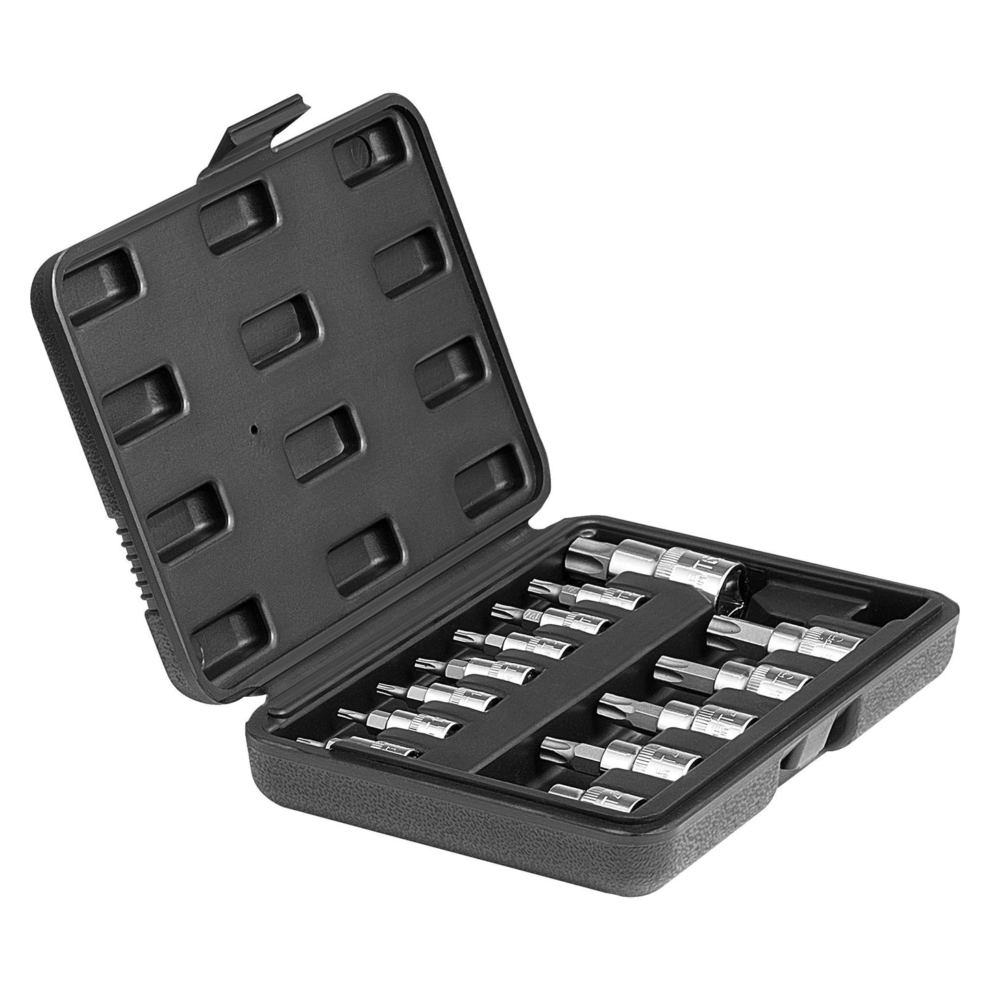 Torx Bits Socket Set 13-piece Star T8 - T60 Set S2 Alloy steel and Cr-V steel