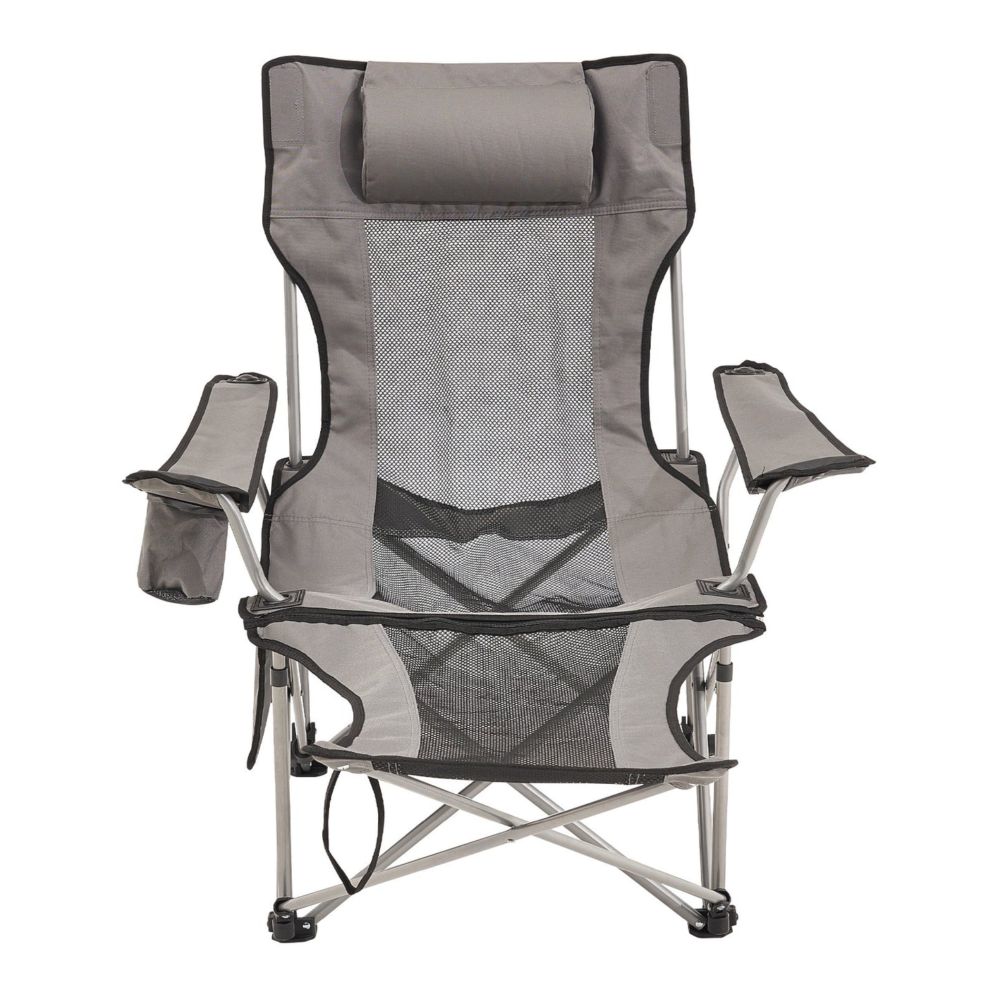 Reclining Camping Chair Folding Chair 330 lbs Load for Home and Outdoor