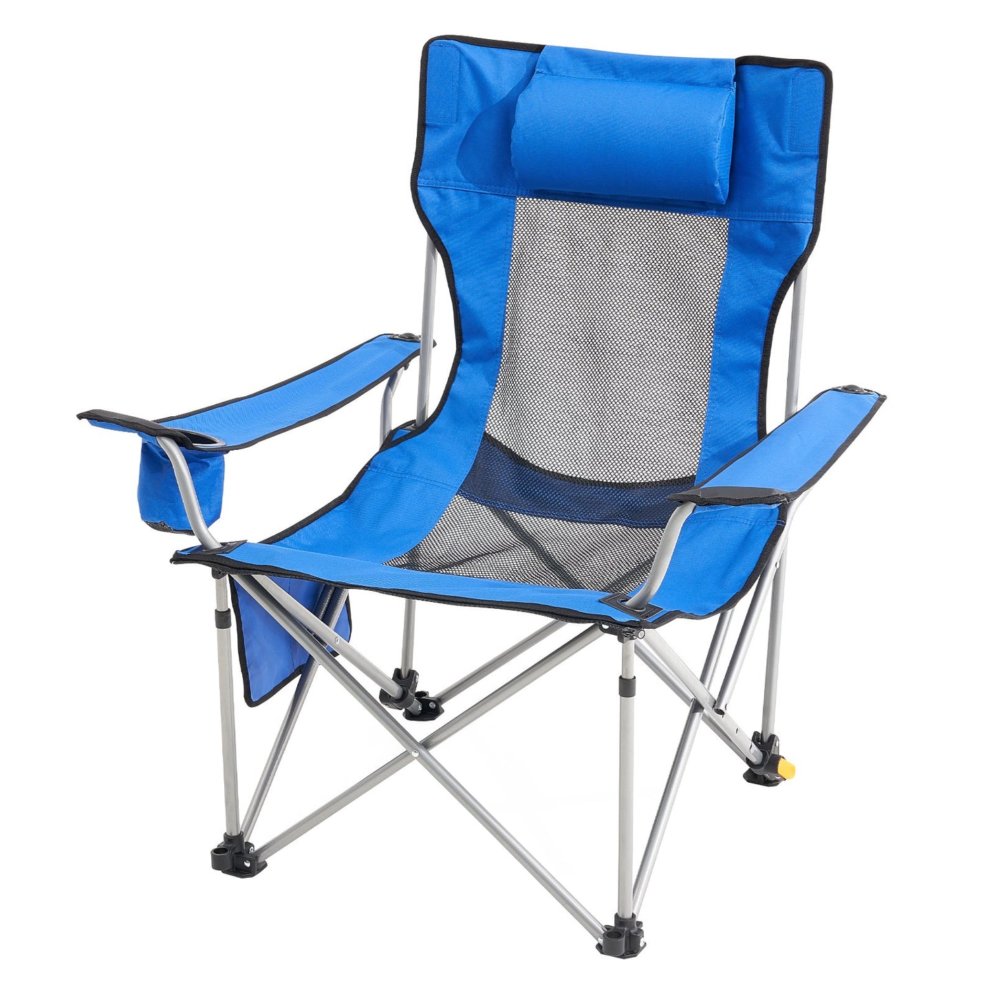 Reclining Camping Chair Portable Chair 330 lbs Load for Outdoor and Home