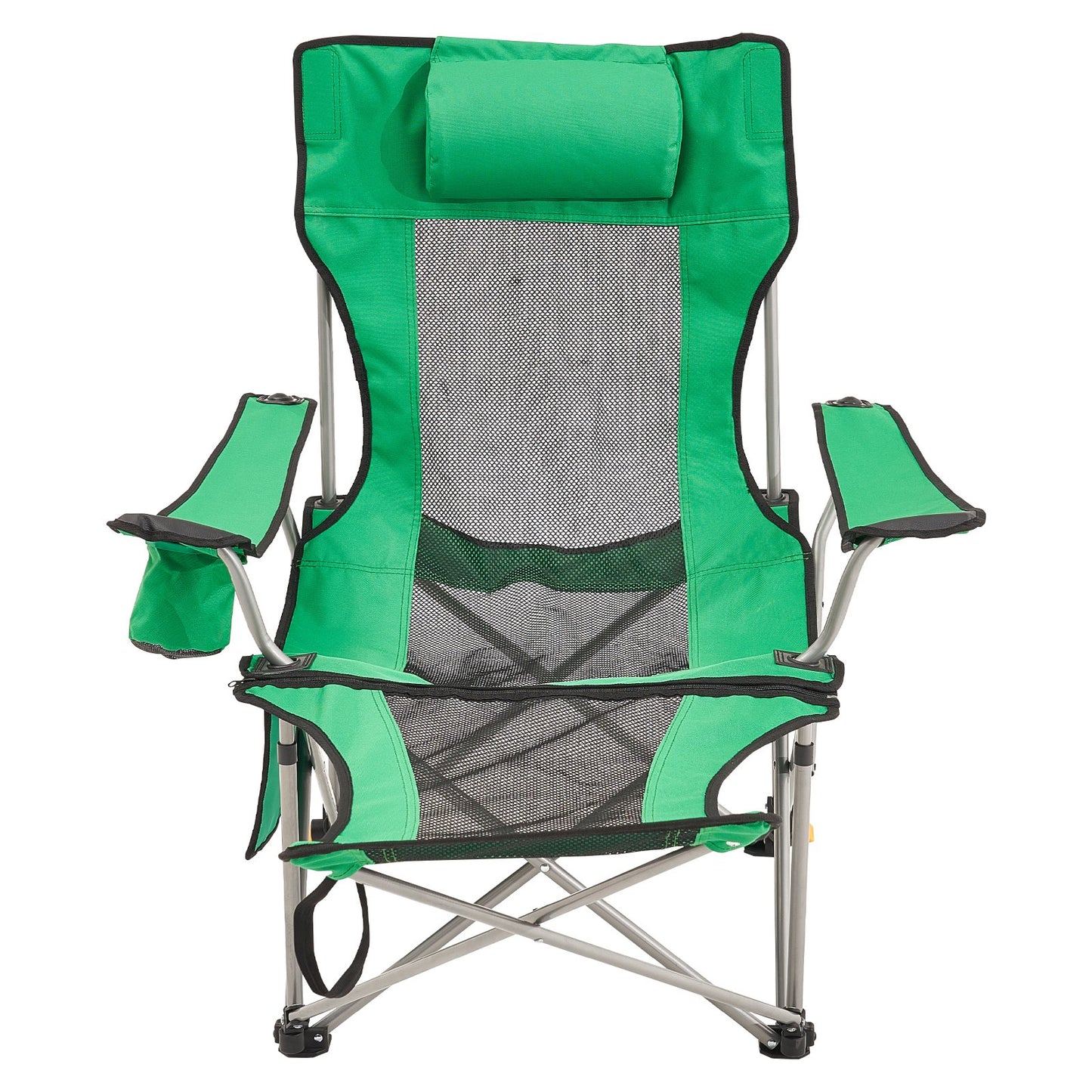 Reclining Camping Chair Portable Chair 330 lbs Load for Home and Outdoor