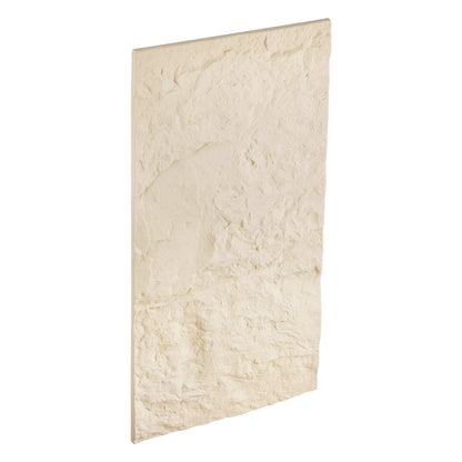 3D Wall Panels 4-pack 48x24'' PU Stone-Look 32 Sq.Ft Coverage Stone Yellow