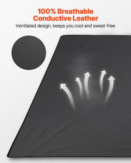 Earthing mat 73 x 54 in grounding mat with cord for sleep energy anxiety