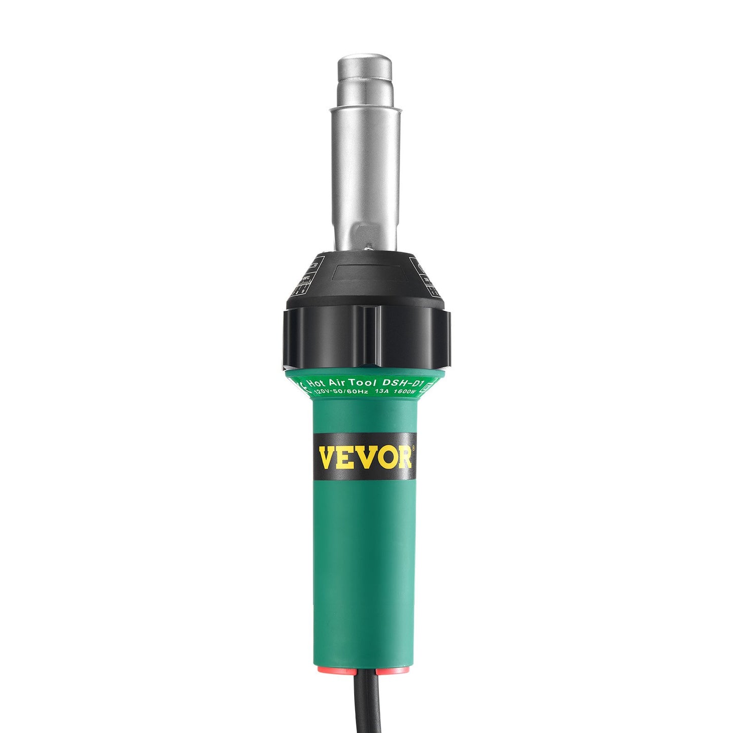 Varmluftsplastsvetsare 1600 W PVC TPO Vinyl Värmepistol Ficklampa & 17 tillbehör