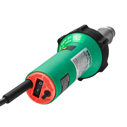 Varmluftsplastsvetsare 1600 W PVC TPO Vinyl Värmepistol Ficklampa & 17 tillbehör