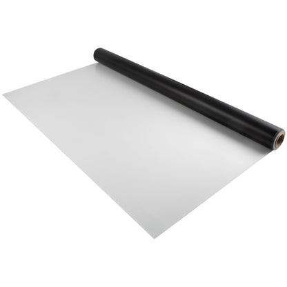 Dance Floor, 6.6 x 23 ft Dance Floor Roll, 0.06 Inch Thick PVC Vinyl Dance Floor, Black/White Reversible Portable Dance Floor, Non-Slip Dance Floors, Ballet Dance Floor for Jazz, Pop, Lyrical Style