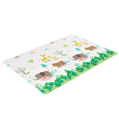55"x82" Babylekmatta Barn Krypande Mjuk aktivitet Golv Lekmatta 2 sida