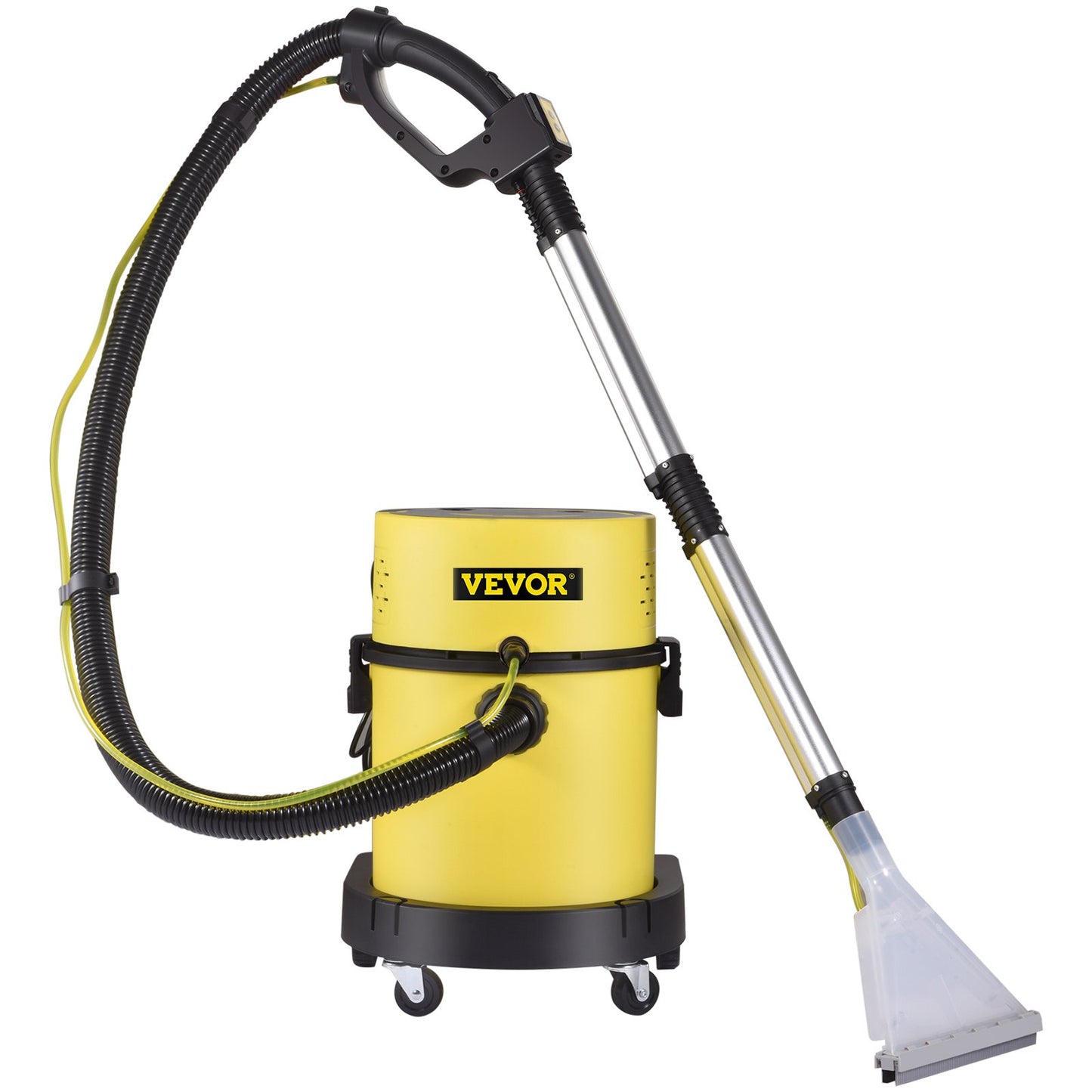 Våttorrdammsugare, 5,3 gallon 2 Peak HP, 4-i-1 bärbar butiksdammsugare med blås- och sprayfunktion, fjärrkontroll, HEPA- och svampfiltrering, 5 borstar för hushåll, bil