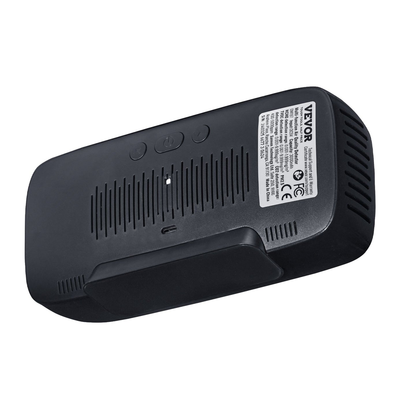 9-IN-1 luftkvalitetsmonitor CO2-detektor PM1.0/2.5/10 HCHO TVOC-testare