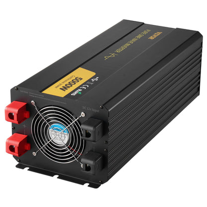Pure Sine Wave Inverter Power Inverter 5000W DC12V to AC230V Inverter LCD