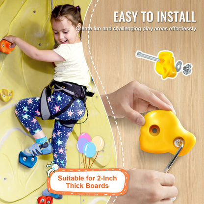 25 Rock Climbing Holds Climbing Rocks Rock Wall Holds Grips Indoor/Outdoor