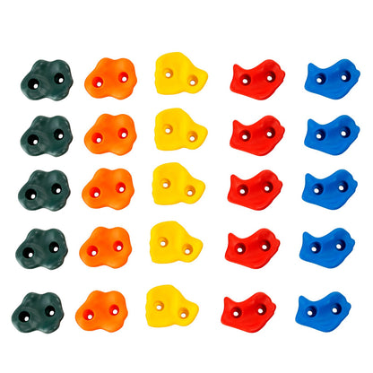 25 Rock Climbing Holds Climbing Rocks Rock Wall Holds Grips Indoor/Outdoor