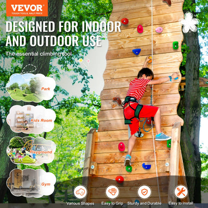 32 Rock Climbing Håller Climbing Rocks Rock Wall håller grepp inomhus/utomhus