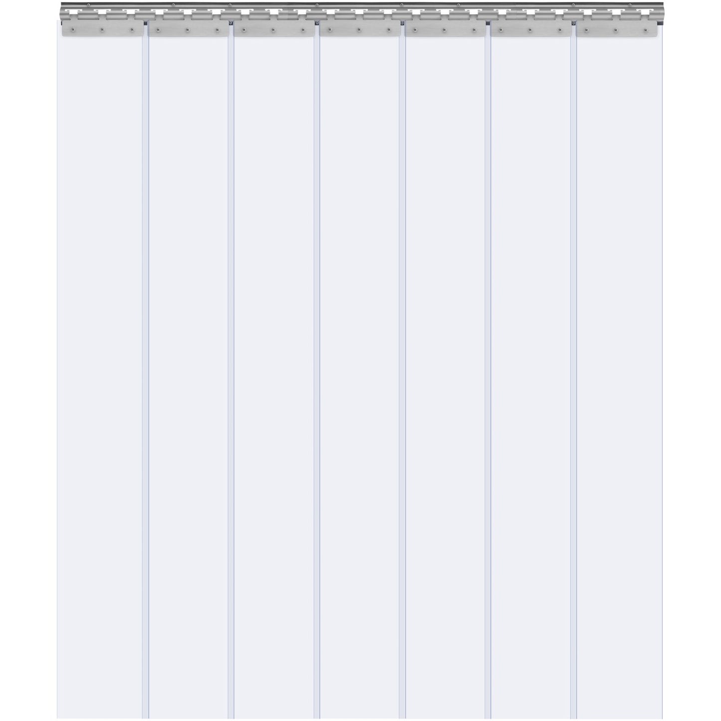 Strip Gardin PVC Dörr Gardin 42" x 84" Kylare Frys Klar Plast