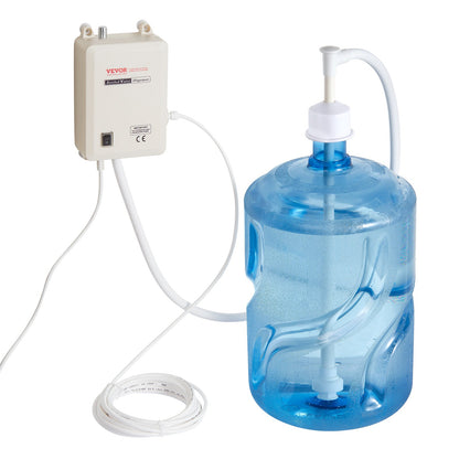 Pumpsystem för flaska vattendispenser, 5 gallon dispensersystem, automatisk elektrisk vattendispenser, enkel inloppsvattenkannapump, kompatibel användning med kaffe-/temaskin, kylskåp, ismaskin