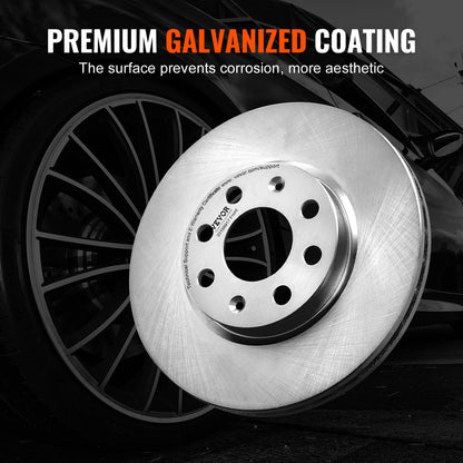 Front Ceramic Brake Rotor Pad Kit för Vauxhall Adam Corsa D Box Hatchback