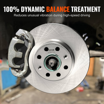 Front Ceramic Brake Rotor Pad Kit för Vauxhall Adam Corsa D Box Hatchback
