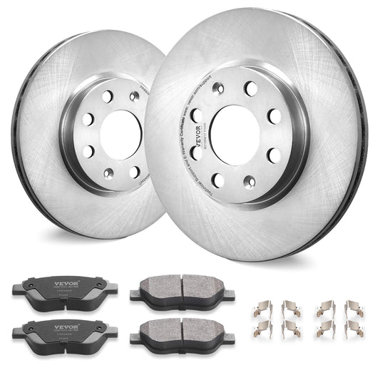 Front Ceramic Brake Rotor Pad Kit för Vauxhall Adam Corsa D Box Hatchback