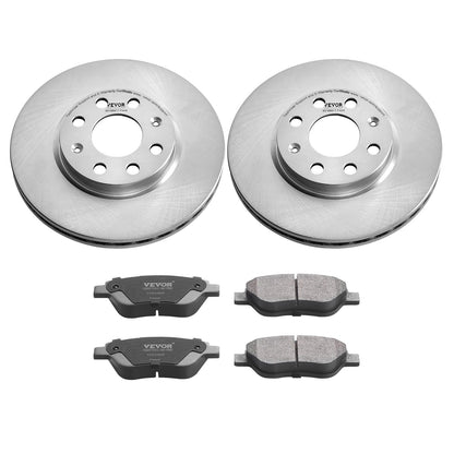 Front Ceramic Brake Rotor Pad Kit för Vauxhall Adam Corsa D Box Hatchback