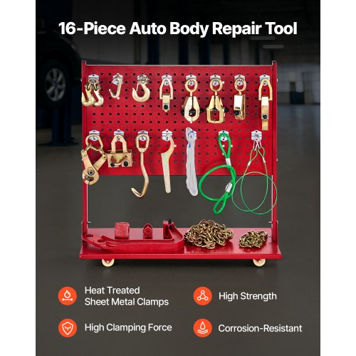 Auto Body Frame Puller Platter 6T Car Frame Machine 6000PSI Fotpump