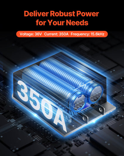 Golf Cart Controller 36V 350A Speed Regulator for EZGO 1206-4301 Models