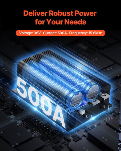 Golf Cart Controller 36V 500A Controller for Club Car 1205-117/1205M-5603