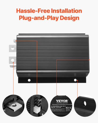 Golf Cart Controller 36V 500A Controller for Club Car 1205-117/1205M-5603