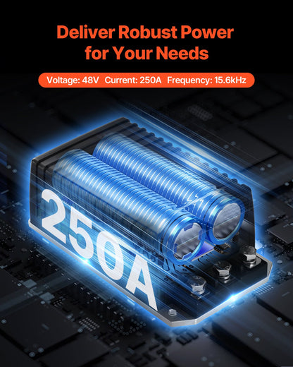 Golf Cart Controller 48V 250A Speed Control for EZGO TXT 1206HB-5201