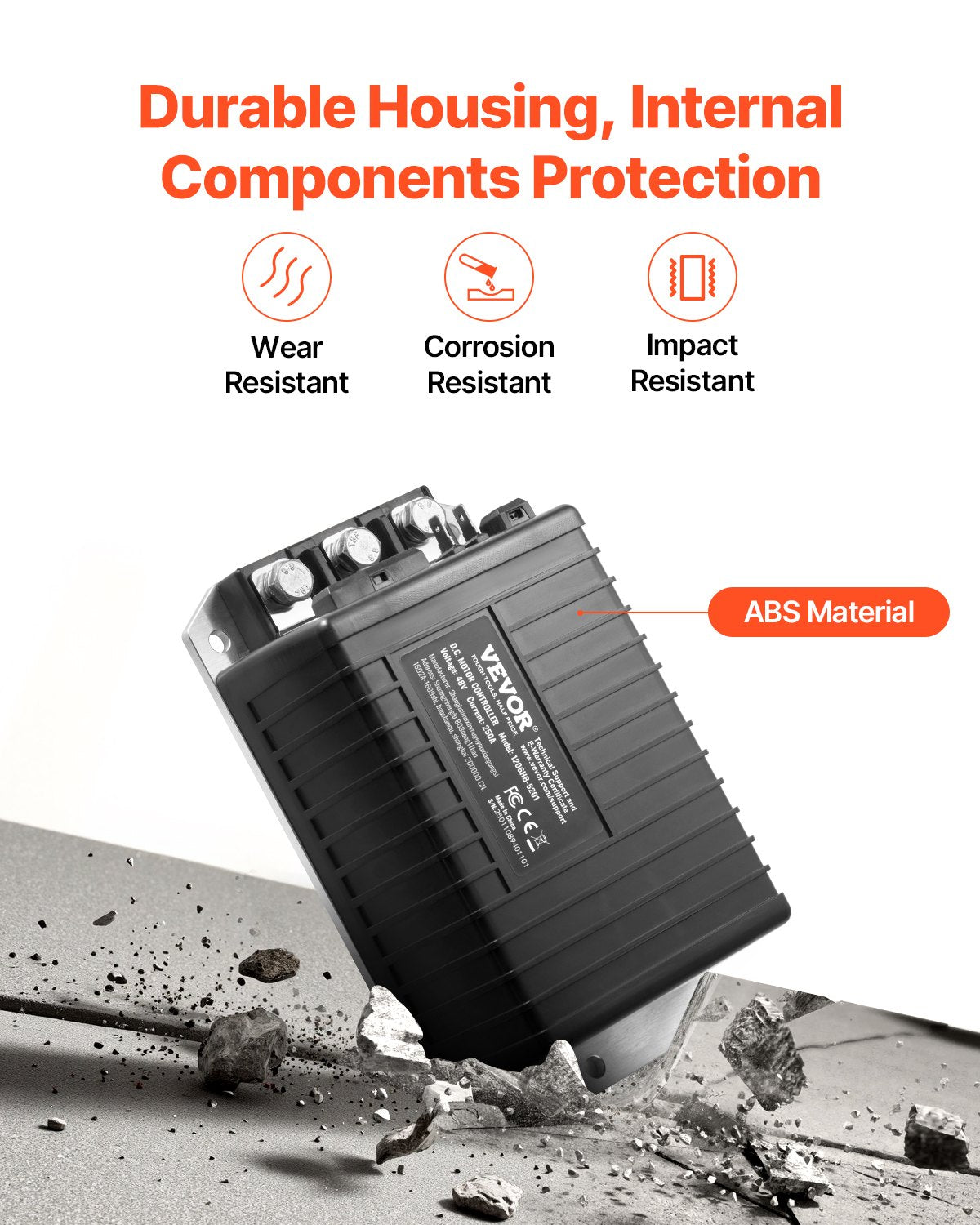 Golf Cart Controller 48V 250A Speed Control for EZGO TXT 1206HB-5201