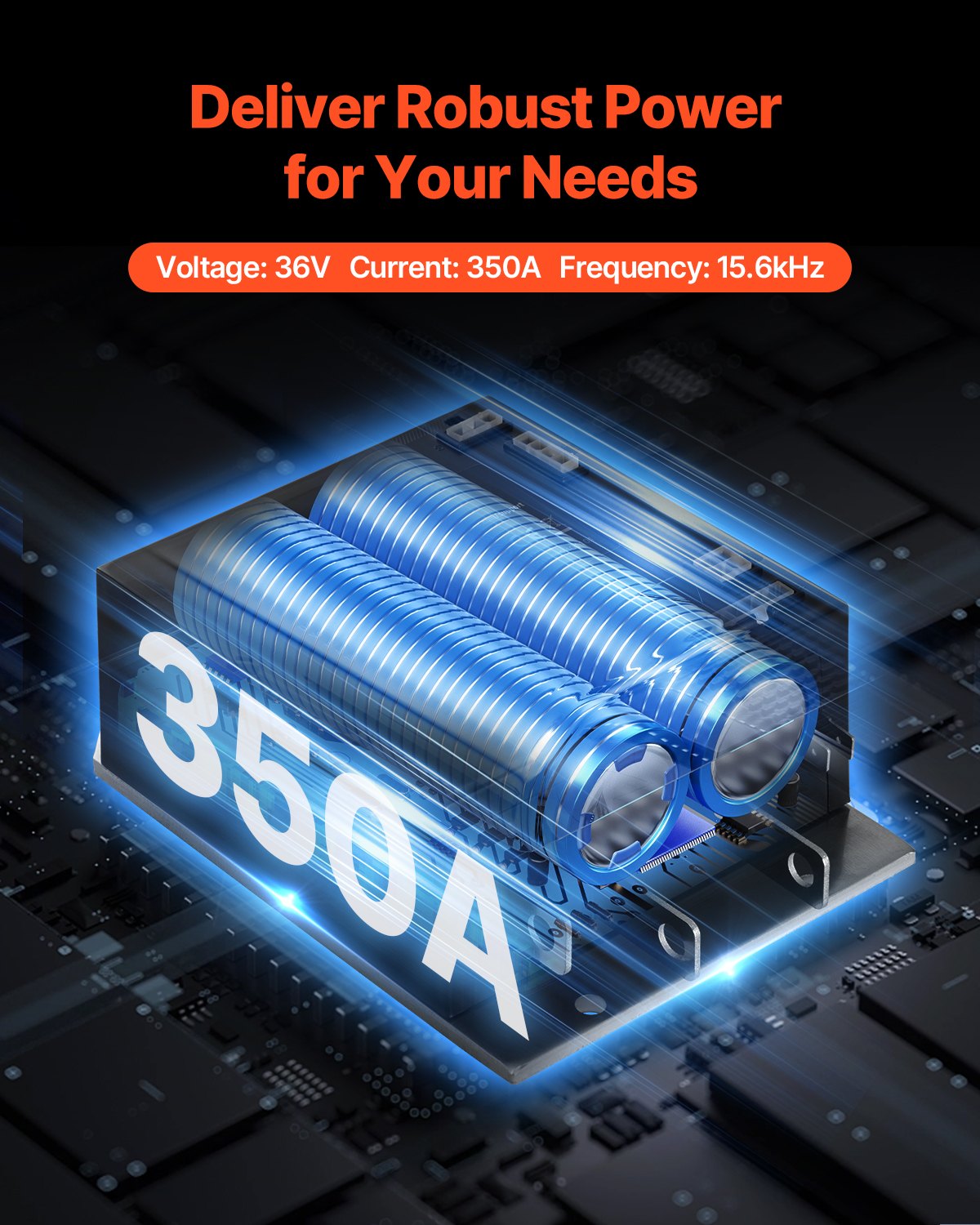 Golf Cart Controller 36V 350A Speed Controller for EZGO TXT 1206MX-4301