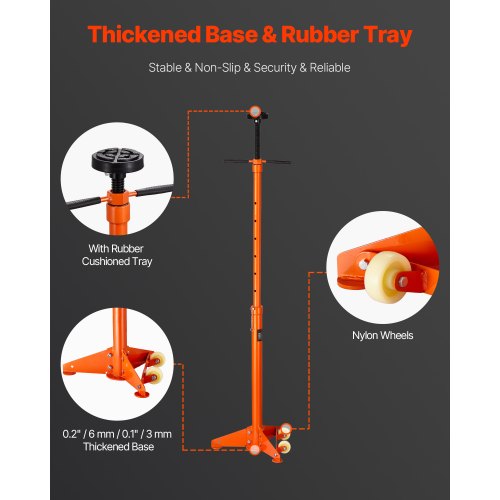 Underlift support 3/4 ton capacity Underlift jack Two wheels | EU