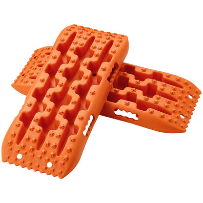 2PCS Drawstring Boards with PP for Mud Snow Sand Storage Bag Short Orange