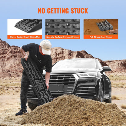 2PCS Drawstring Bags with PP for Mud Snow Sand Storage Bag Long Black