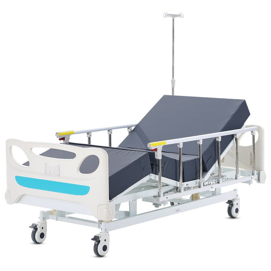 Premium 3-function Full Electric Hospital Bed ICU Medical Bed 440LBS Loads