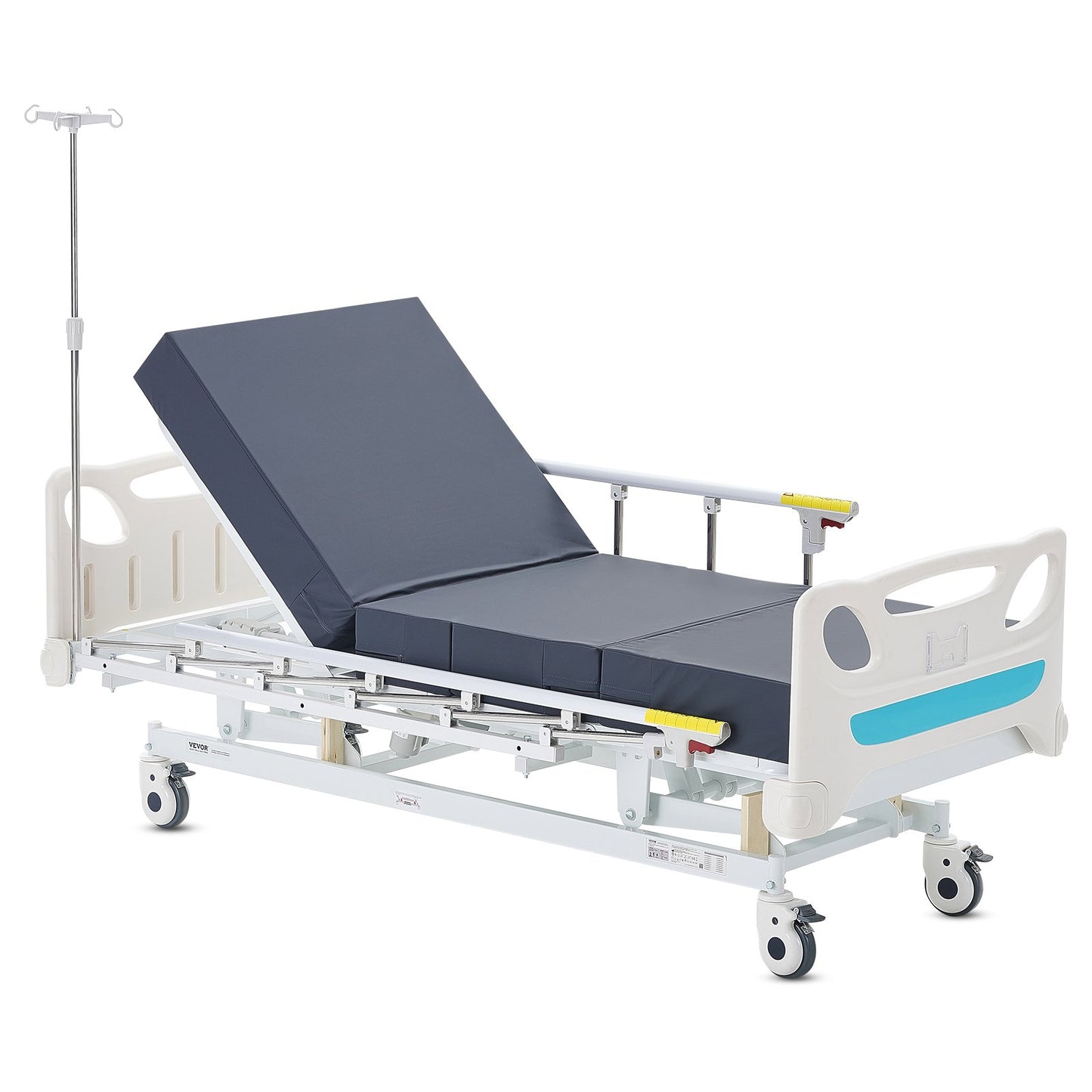 Premium 3-function Full Electric Hospital Bed ICU Medical Bed 440LBS Loads