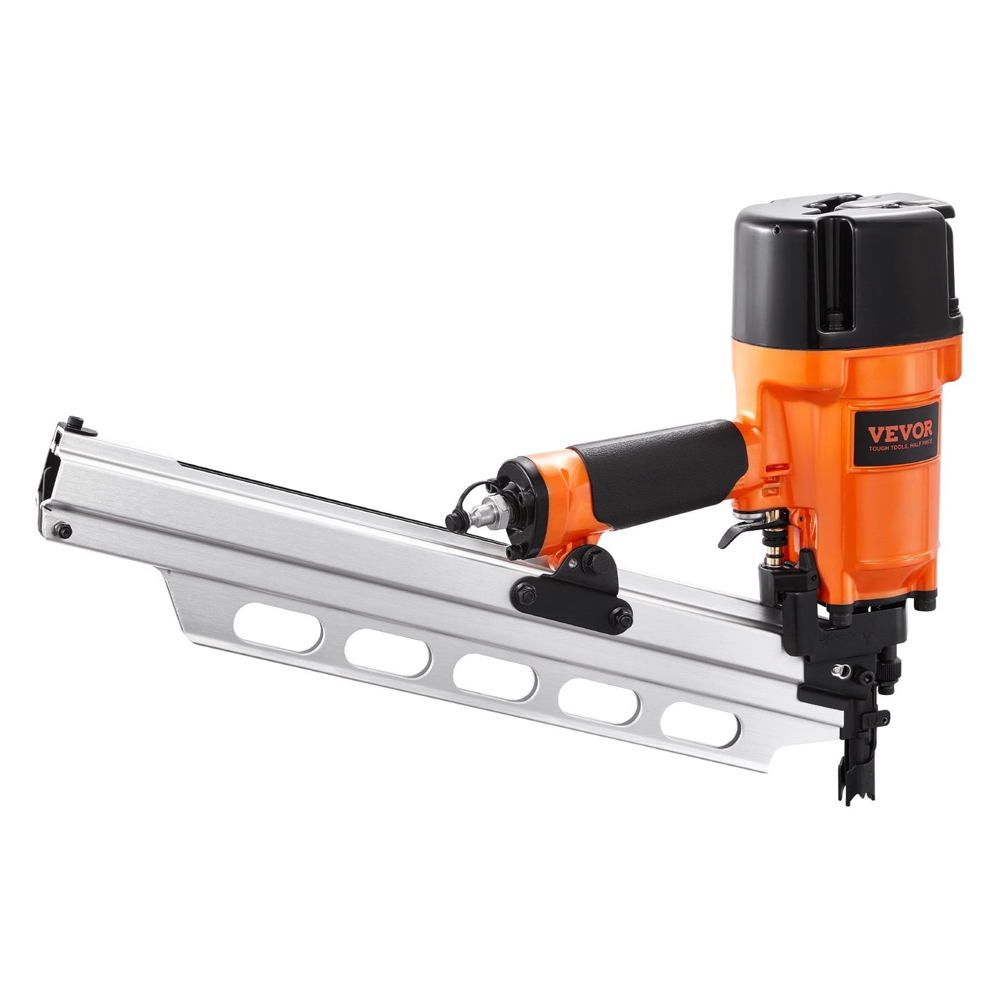 Framing nailer 50 to 90 mm 21° pneumatic nailer with fully round head