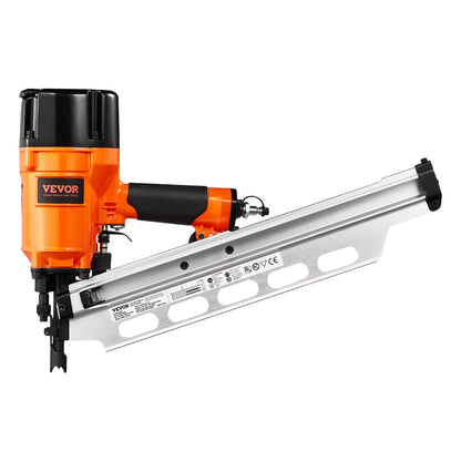 Framing nailer 50 to 90 mm 21° pneumatic nailer with fully round head