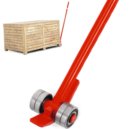 Hochleistungs-Brechstange, 3 t/6600 lbs Kapazität, mit Rädern und 6'/1,8 m Griff